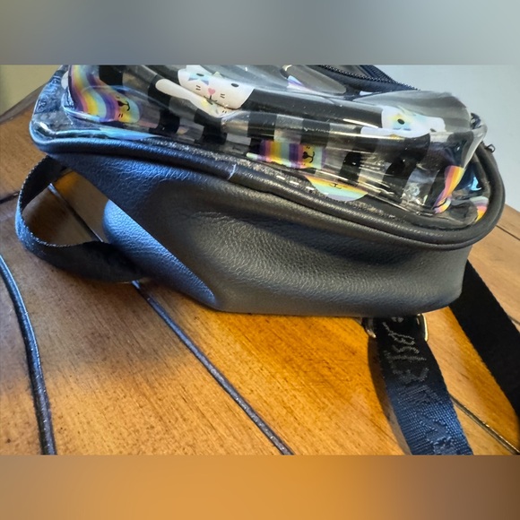 BETSEY JOHNSON Unicorn Cat Full Size Backpack Rainbow Unicorncore Kitty Bag - Picture 7 of 10